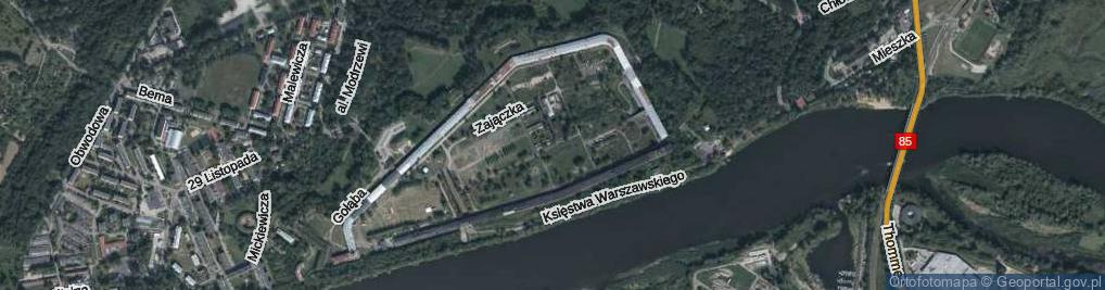 Zdjęcie satelitarne Sułkowskiego Pawła Antoniego, gen. ul.